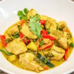 Homemade Coconut Ginger Chicken & Vegetables photo