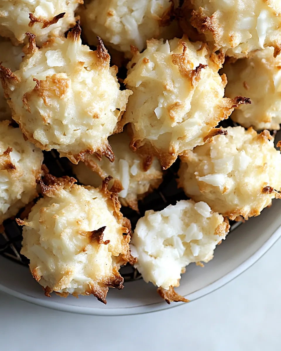Delicious Coconut Macaroons Recipe picture