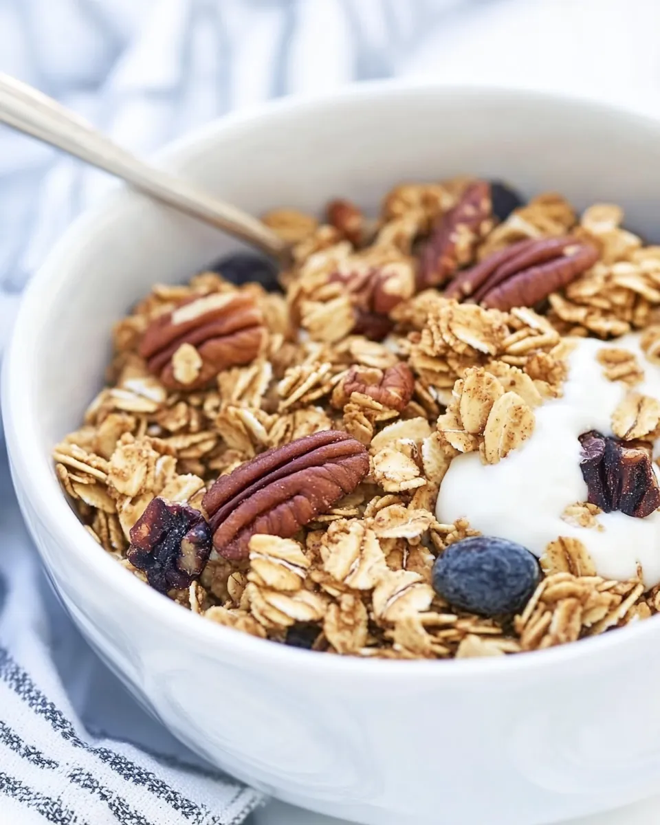 Homemade Coconut Pecan Granola photo