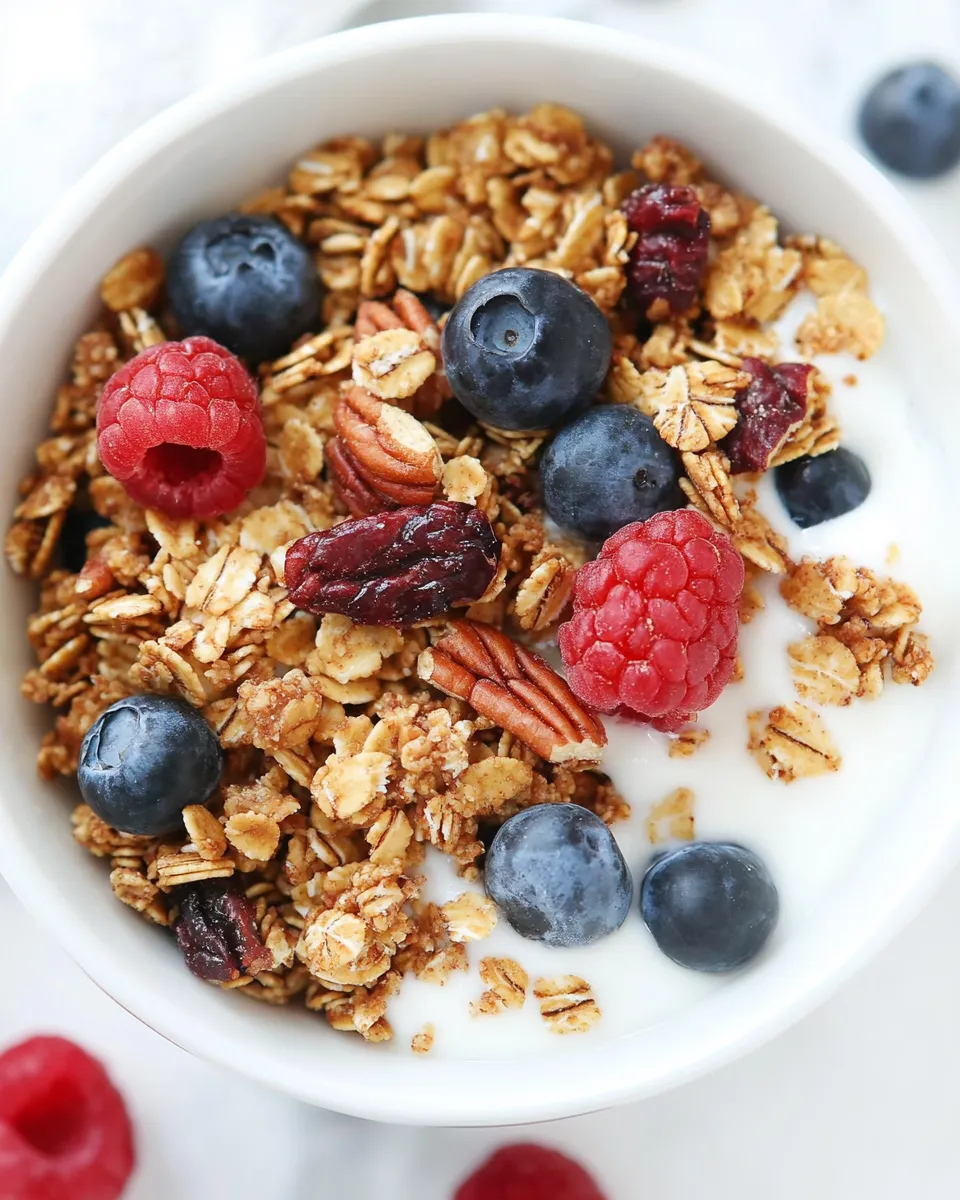 Delicious Coconut Pecan Granola image