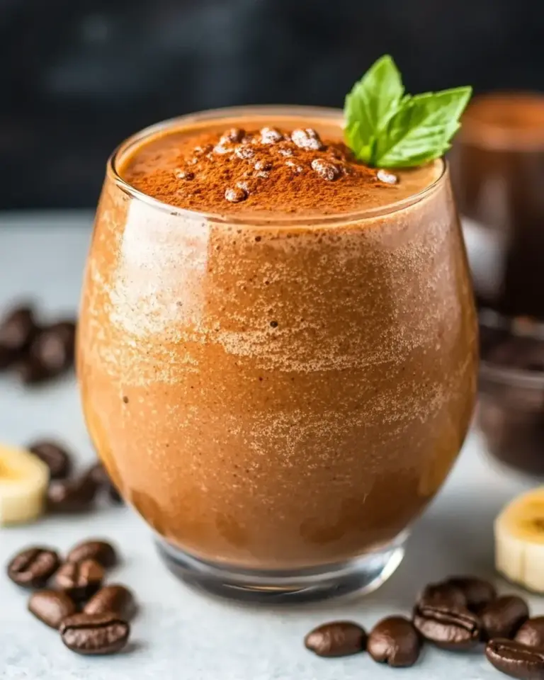 Homemade Coffee Banana Smoothie photo