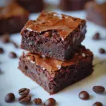 Homemade Coffee Brownies photo