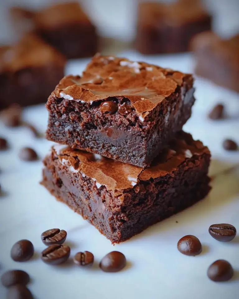 Homemade Coffee Brownies photo