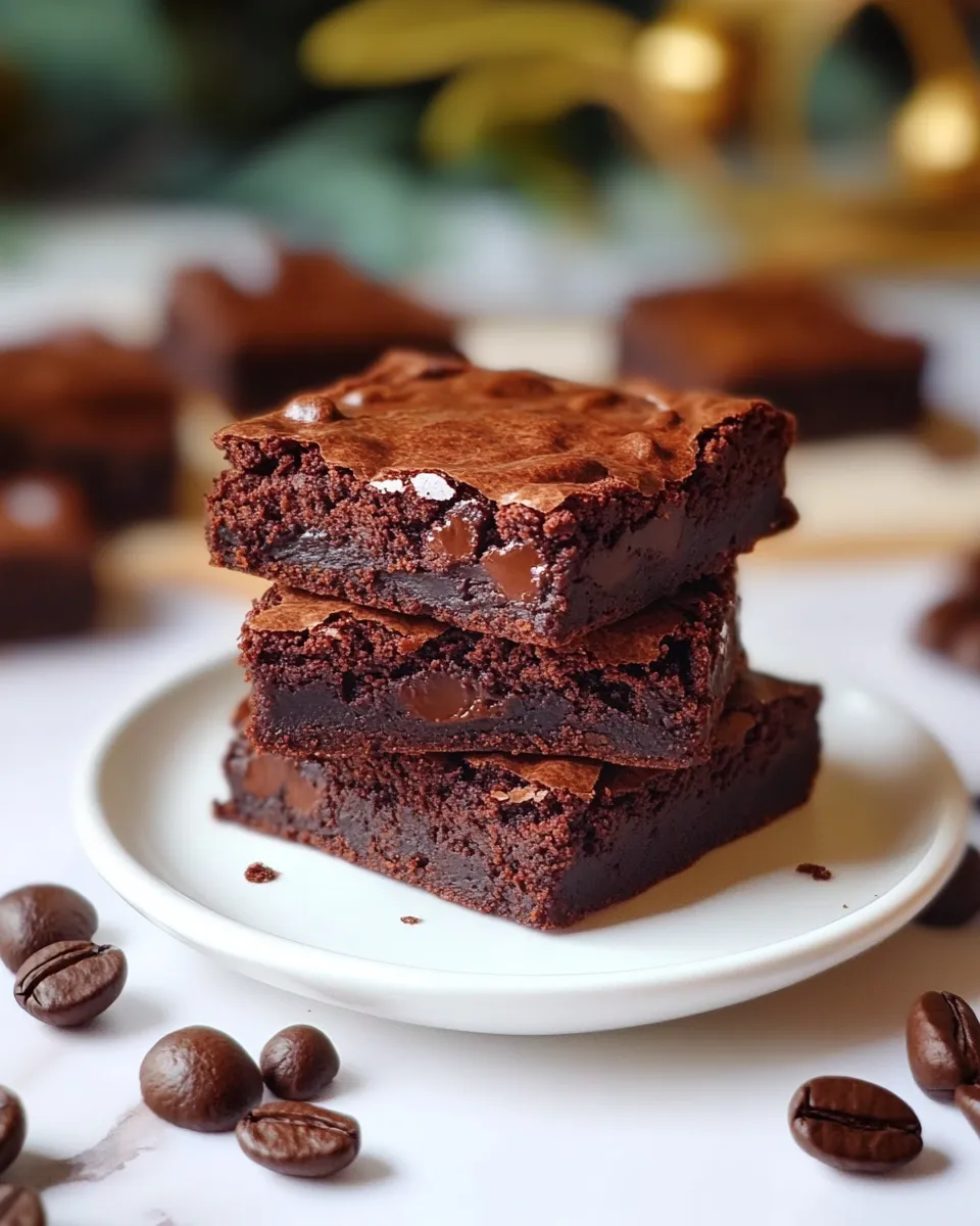 Classic Coffee Brownies image