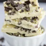Homemade Cookies and Cream White Chocolate Bark photo