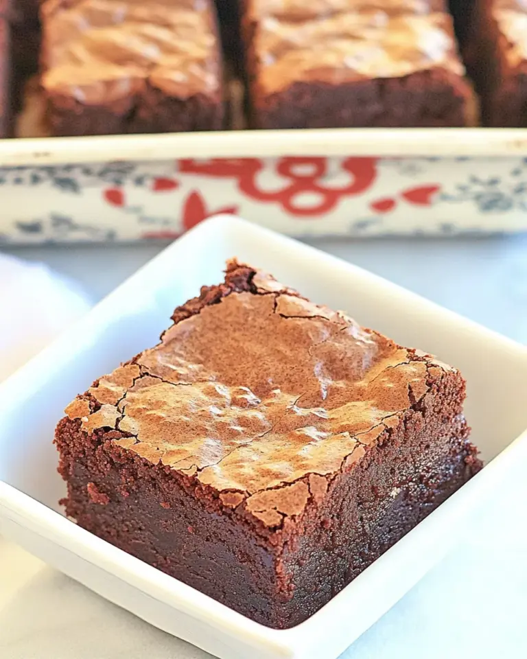 Homemade Cook's Illustrated Chewy Brownies photo