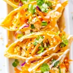 Homemade Copycat Applebees Chicken Wonton Tacos photo