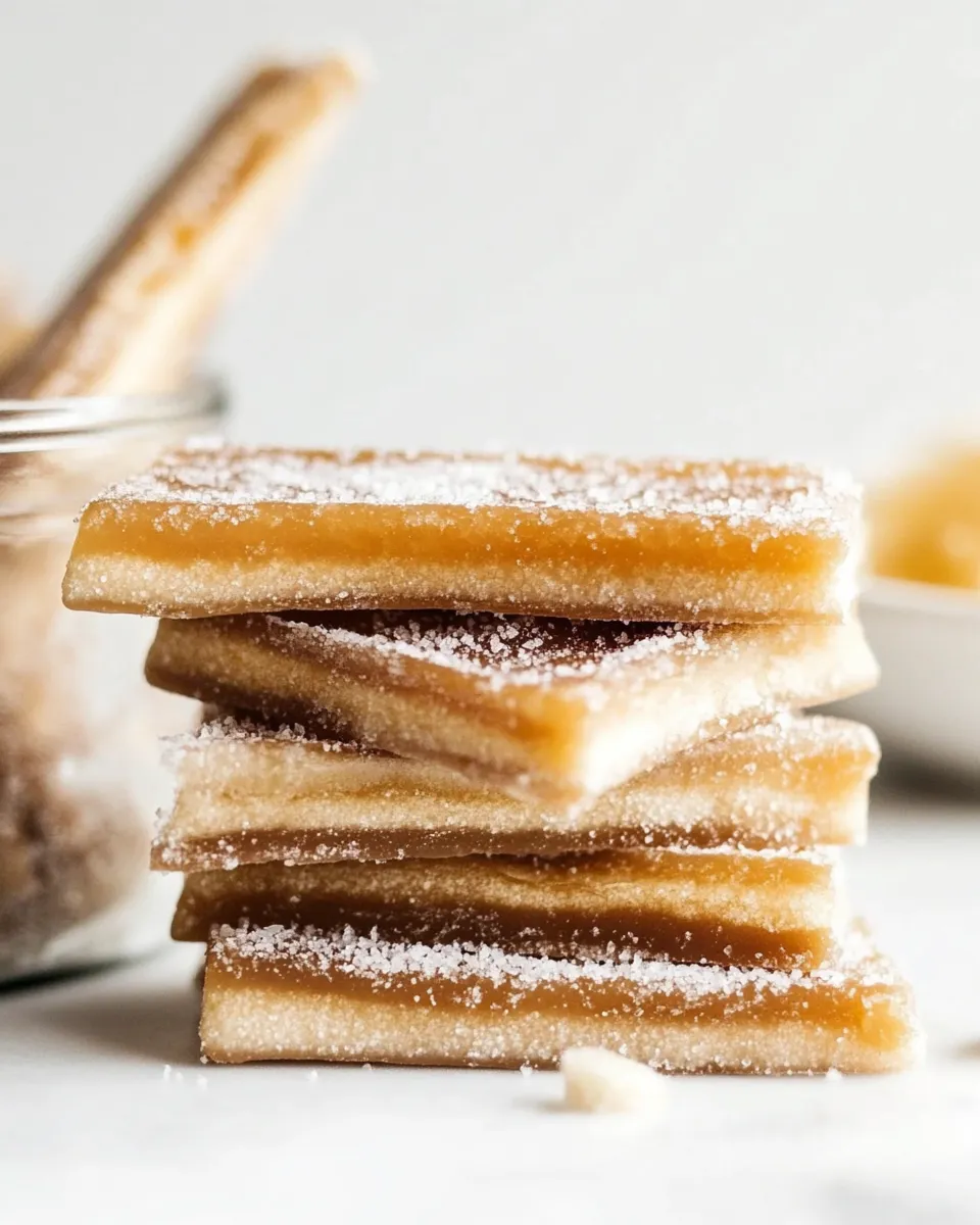 Sweet Copycat Disneyland Churro Toffee dish photo