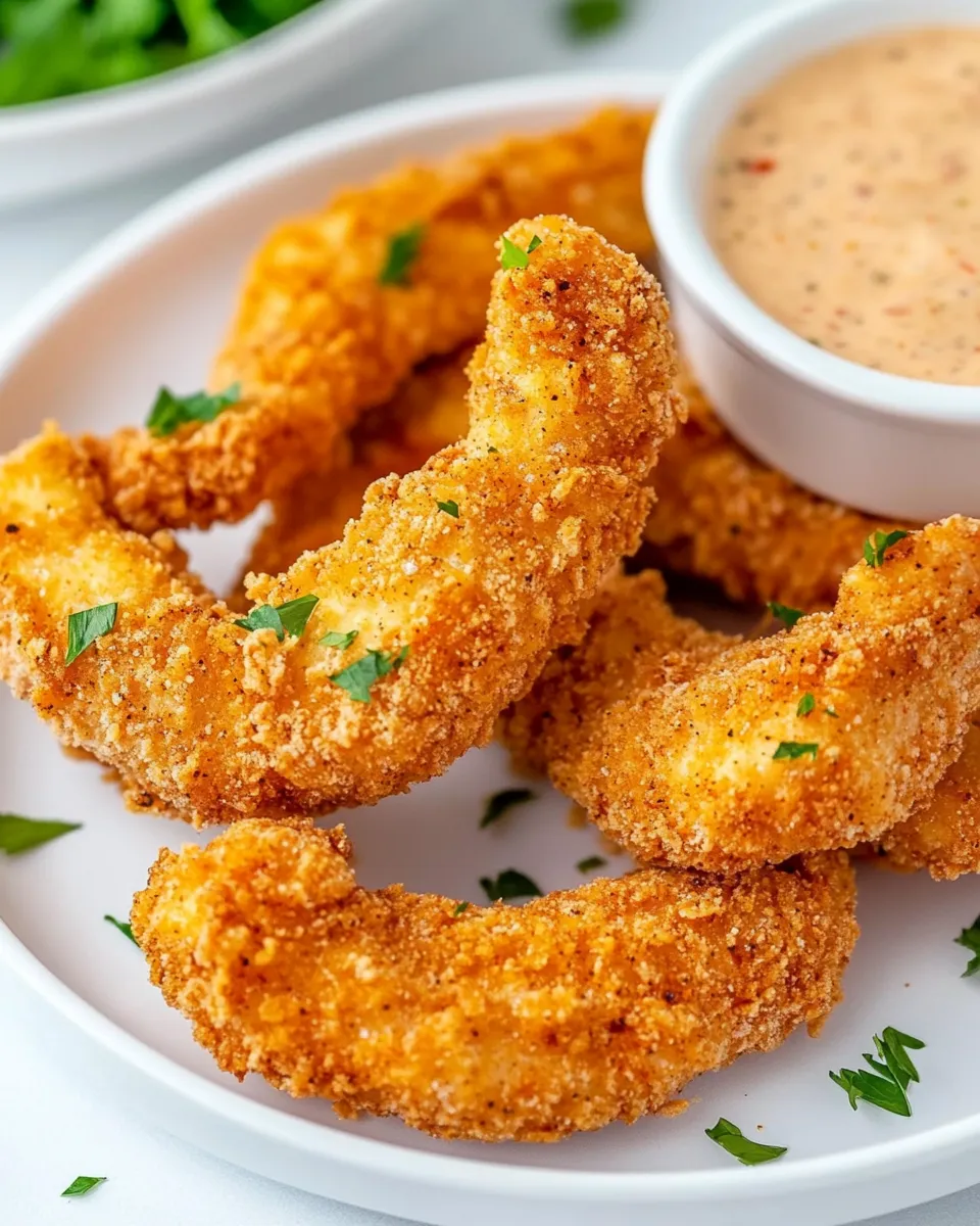 Easy Copycat Raising Canes Chicken Fingers recipe photo