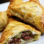 Homemade Corned Beef & Cabbage Turnovers recipe photo