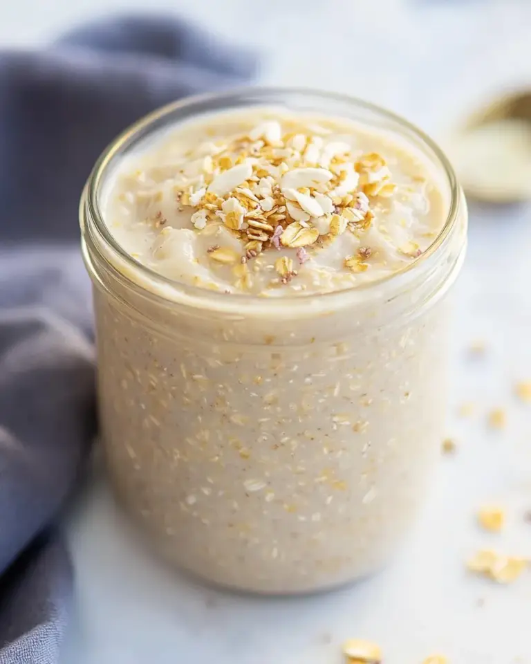 Homemade Cottage Cheese Overnight Oats photo