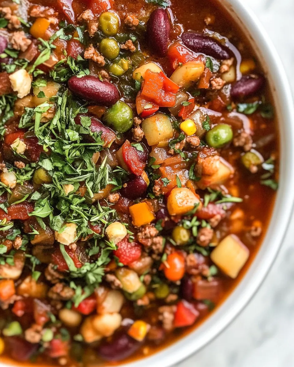 Delicious Cowboy Stew shot