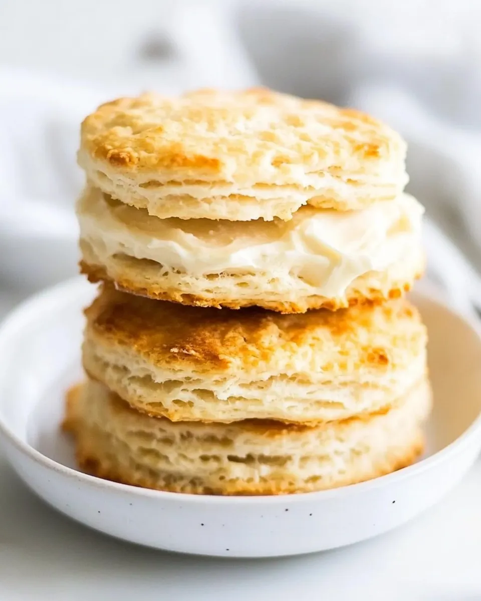 Homemade Cream Biscuits photo