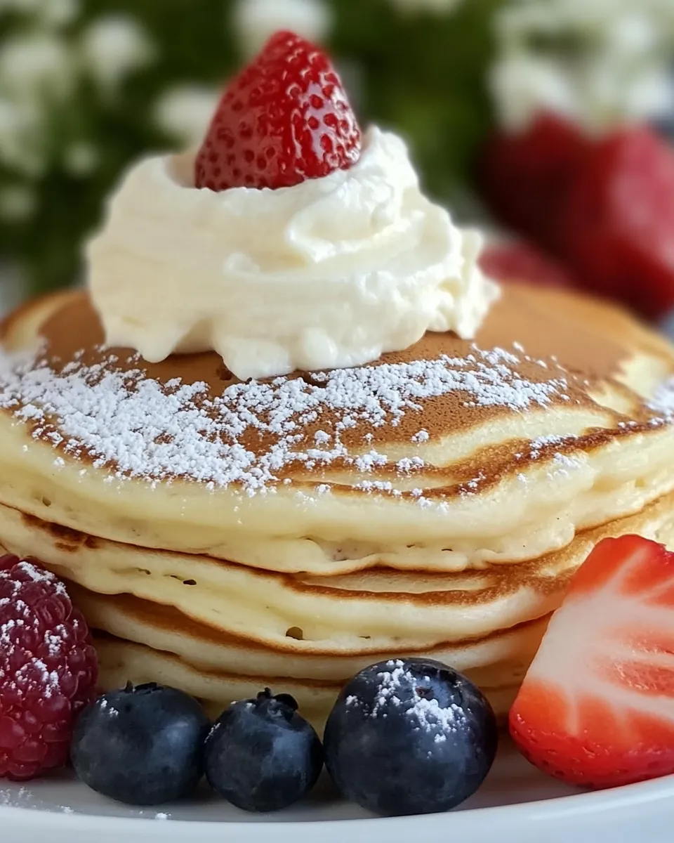 Easy Cream Cheese Pancakes recipe photo