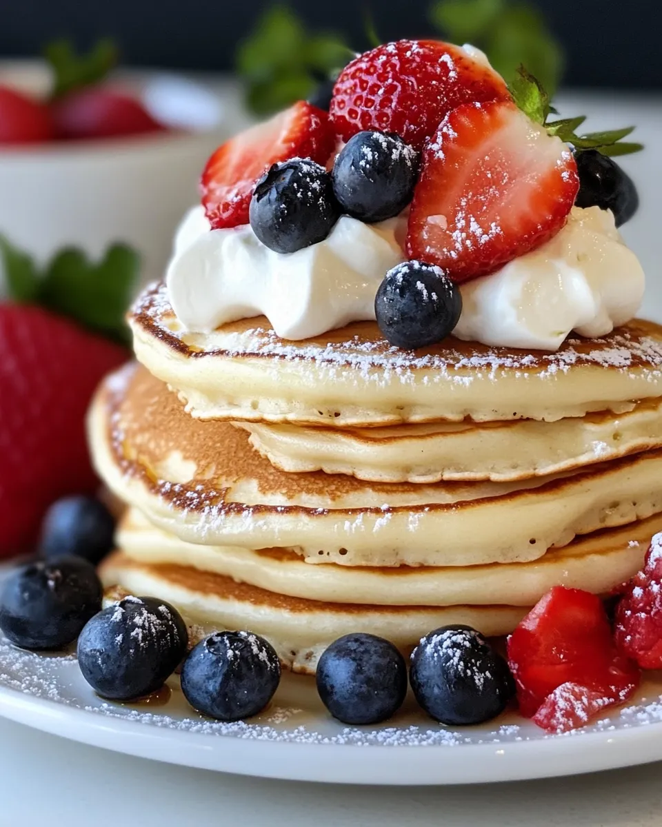 Perfect Cream Cheese Pancakes dish photo