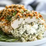 Homemade Cream Cheese Stuffed Everything Chicken photo