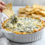 Homemade Creamy Baked Spinach Artichoke Dip photo