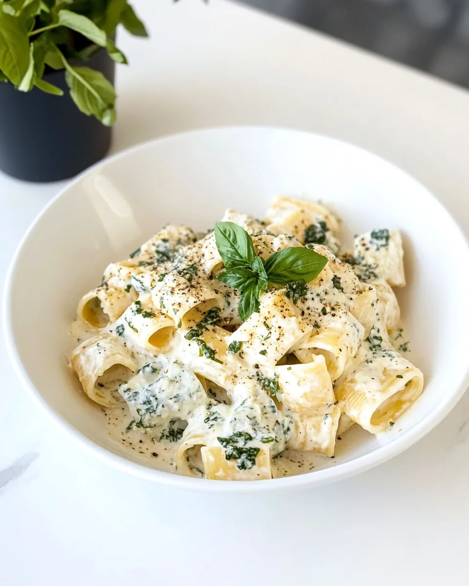 Delicious Creamy Boursin Pasta shot