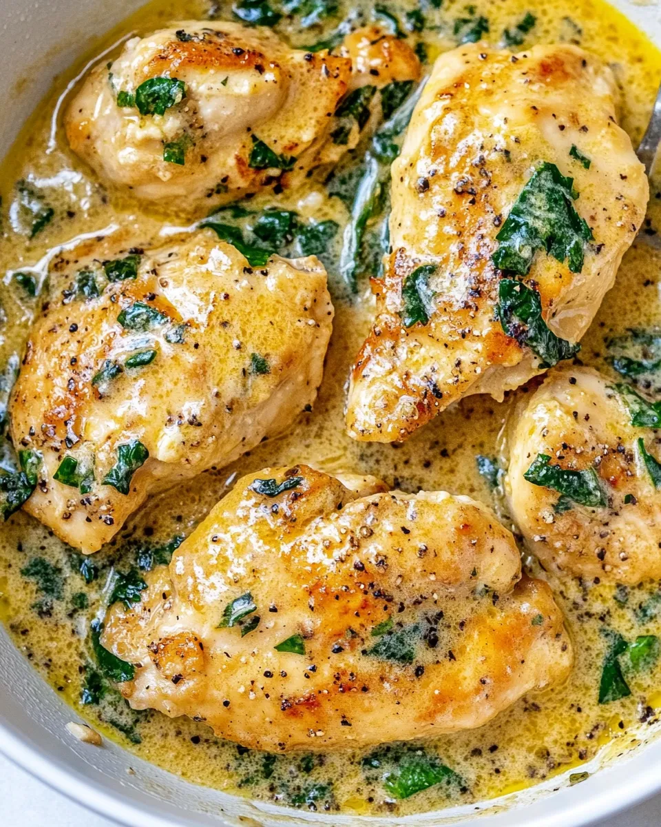 Classic Creamy Butter Lemon Chicken image