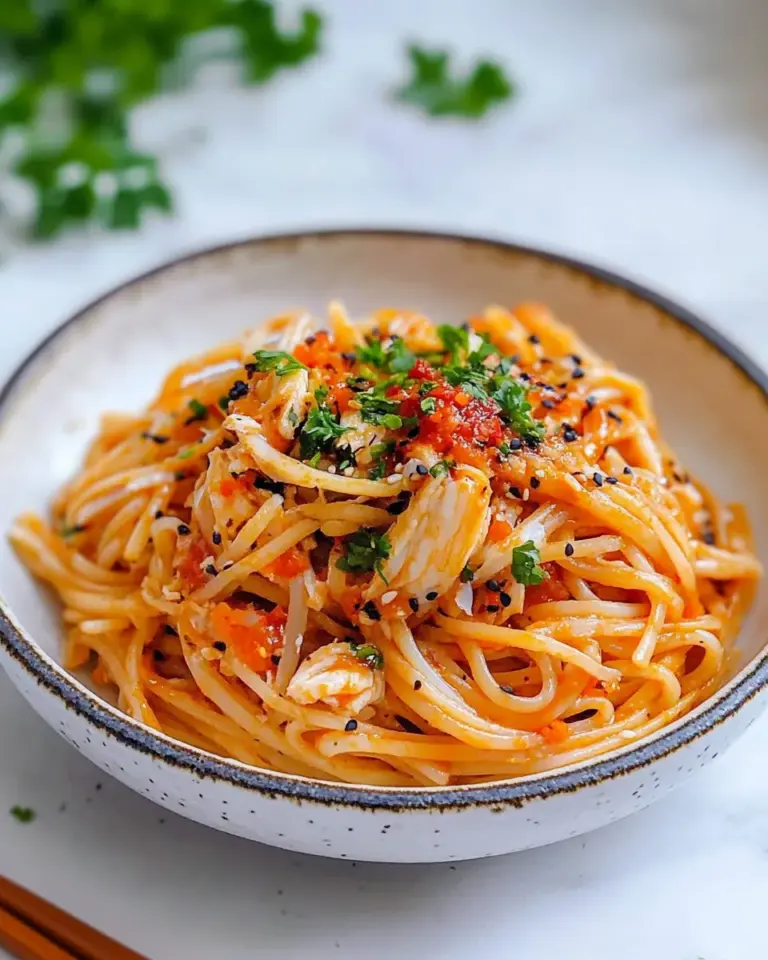 Homemade Creamy Chili Crab Pasta photo