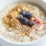 Homemade Creamy Keto Low Carb Porridge photo