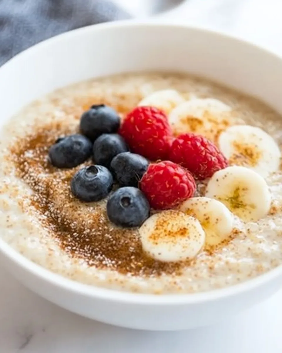 Delicious Creamy Keto Low Carb Porridge image