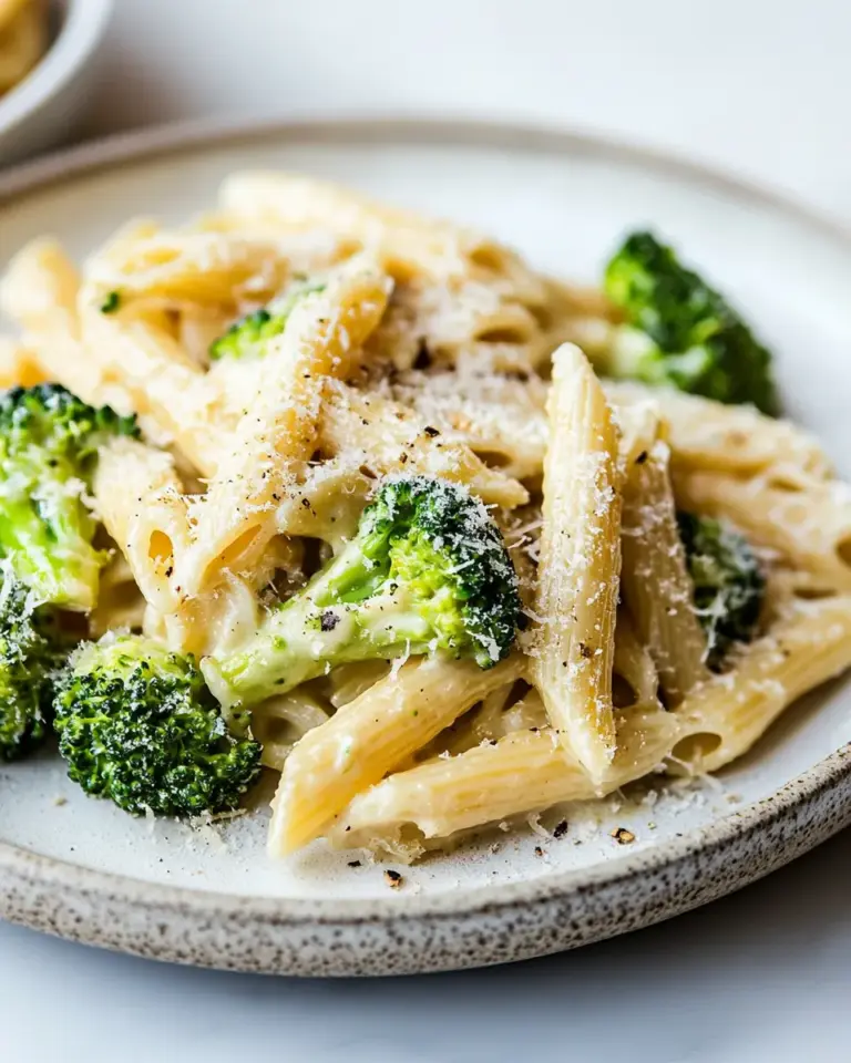Homemade Creamy Lemon Broccoli Pasta photo