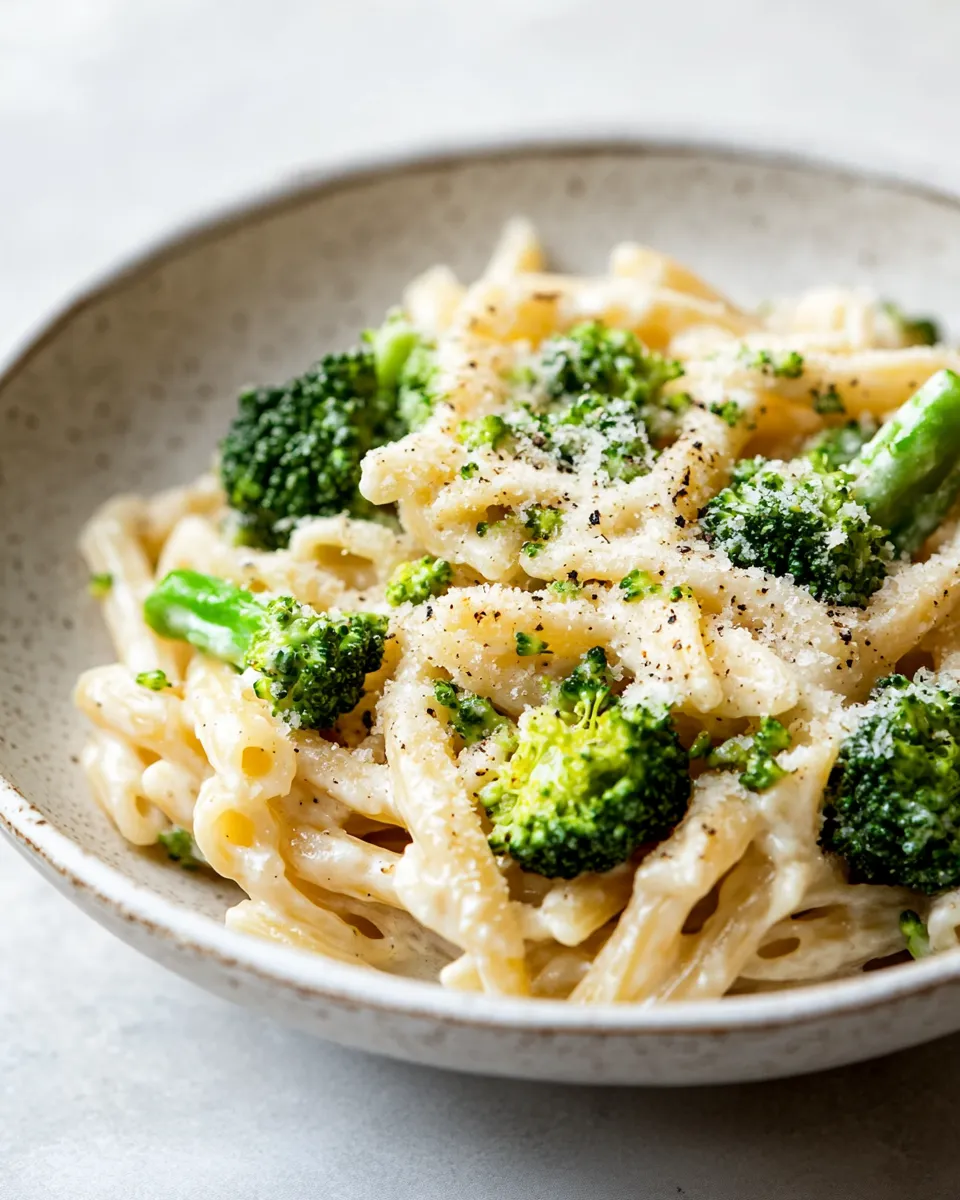 Classic Creamy Lemon Broccoli Pasta image
