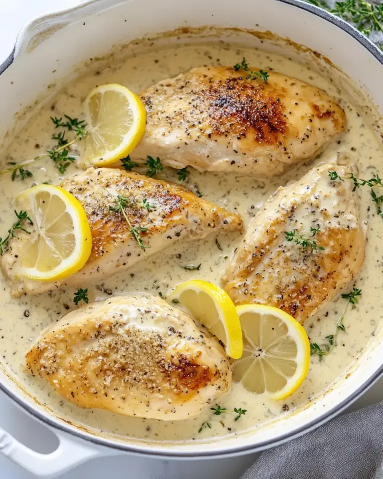 Homemade Creamy Lemon Parmesan Chicken photo