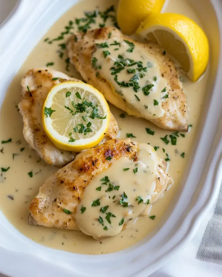 Homemade Creamy Lemon Romano Chicken photo