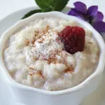Homemade Creamy Rice Pudding with Yogurt photo