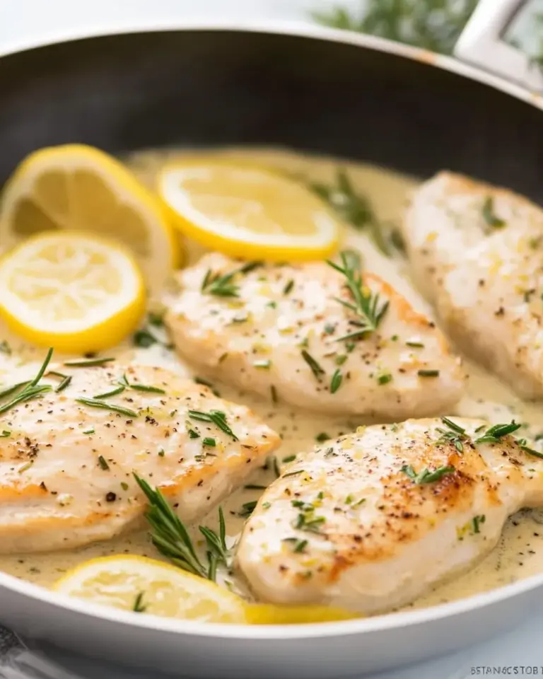 Easy Creamy Skillet Lemon Chicken photo