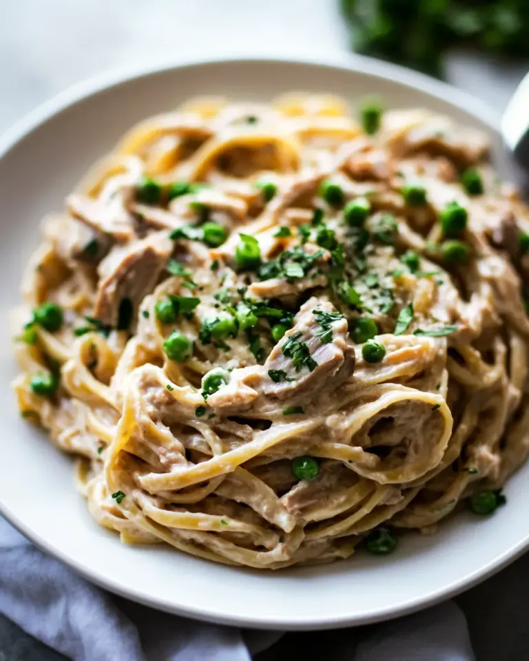 Homemade Creamy Tuna Pasta photo