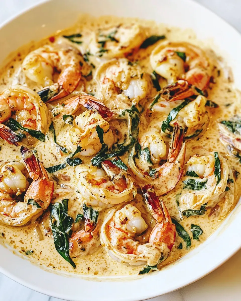 Homemade Creamy Tuscan Garlic Shrimp photo
