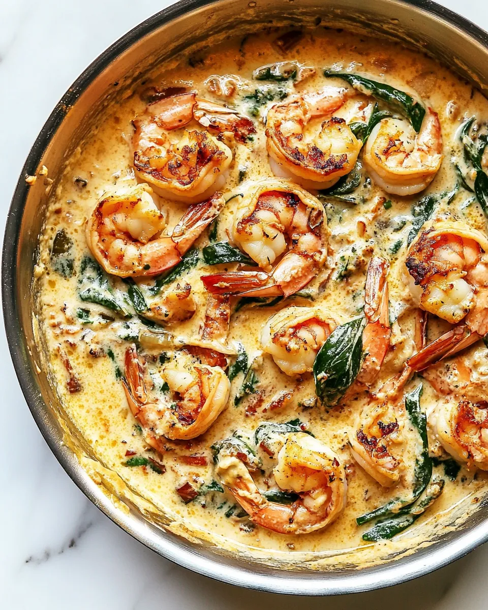 Easy Creamy Tuscan Garlic Shrimp recipe photo