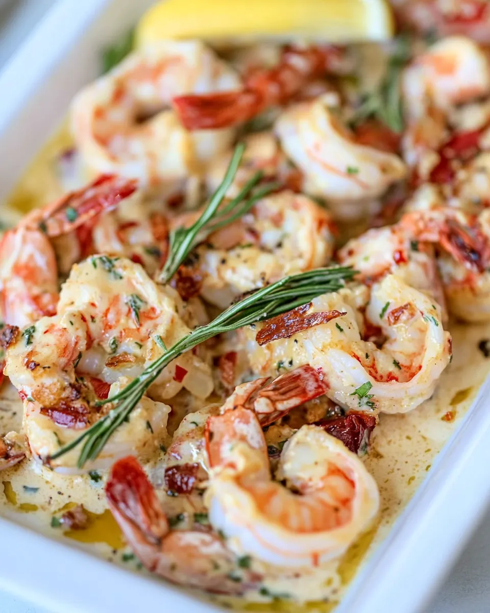Easy Creamy Tuscan Shrimp recipe photo