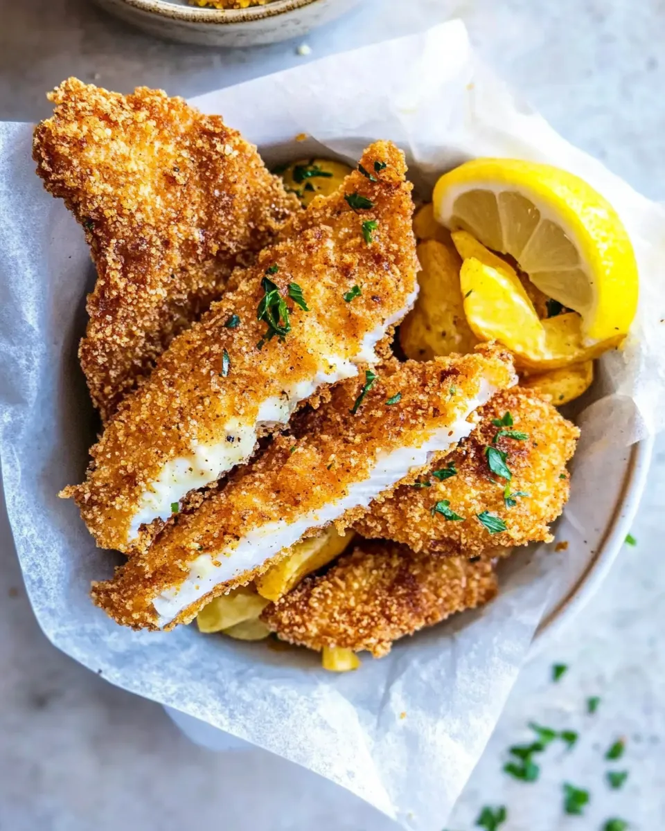 Homemade Crispy Air-Fried Fish (with Gluten-Free Option) photo