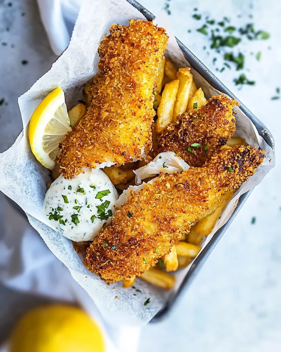 Easy Crispy Air-Fried Fish (with Gluten-Free Option) recipe photo