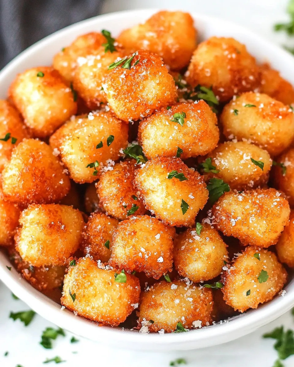 Delicious Crispy Air Fryer Gnocchi image
