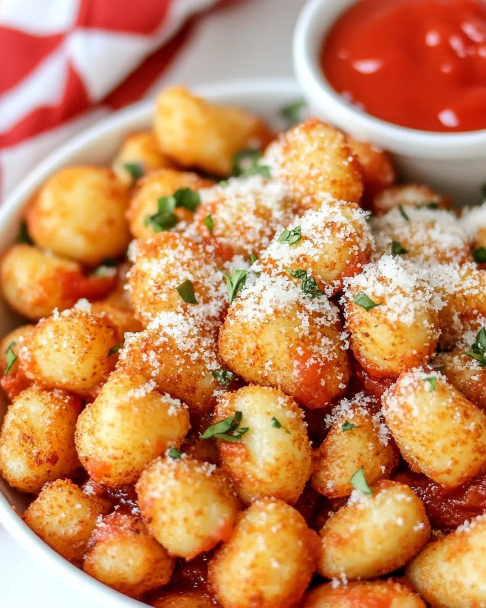 Quick Crispy Air Fryer Gnocchi dish photo