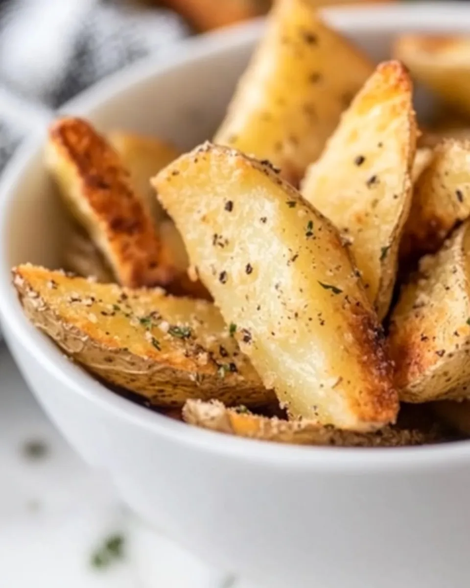 Best Crispy Air Fryer Potato Wedges dish photo