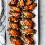Homemade Crispy Baked Chicken Wings photo