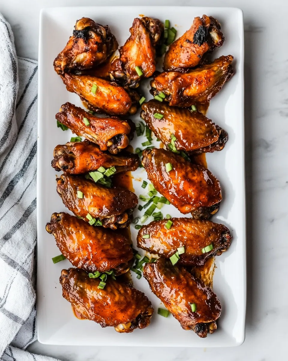Homemade Crispy Baked Chicken Wings photo