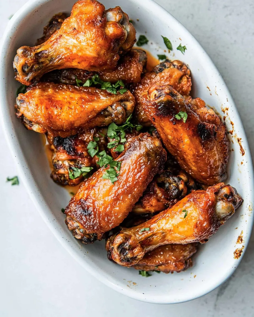 Classic Crispy Baked Chicken Wings image