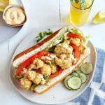 Homemade Crispy Cauliflower Po Boy Sandwich photo