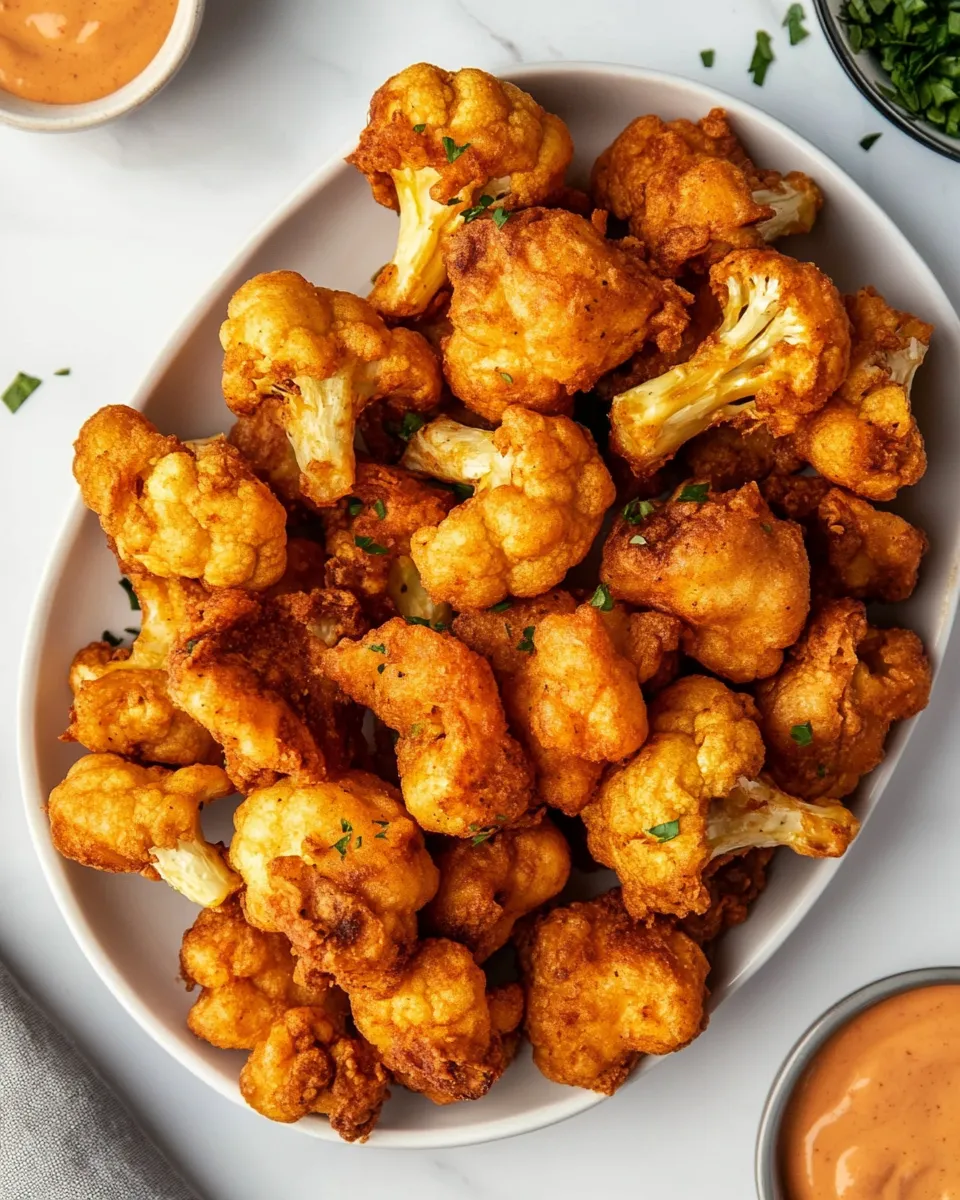 Easy Crispy Fried Cauliflower recipe photo