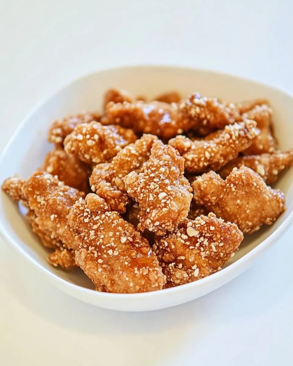 Delicious Crispy Honey Chicken image