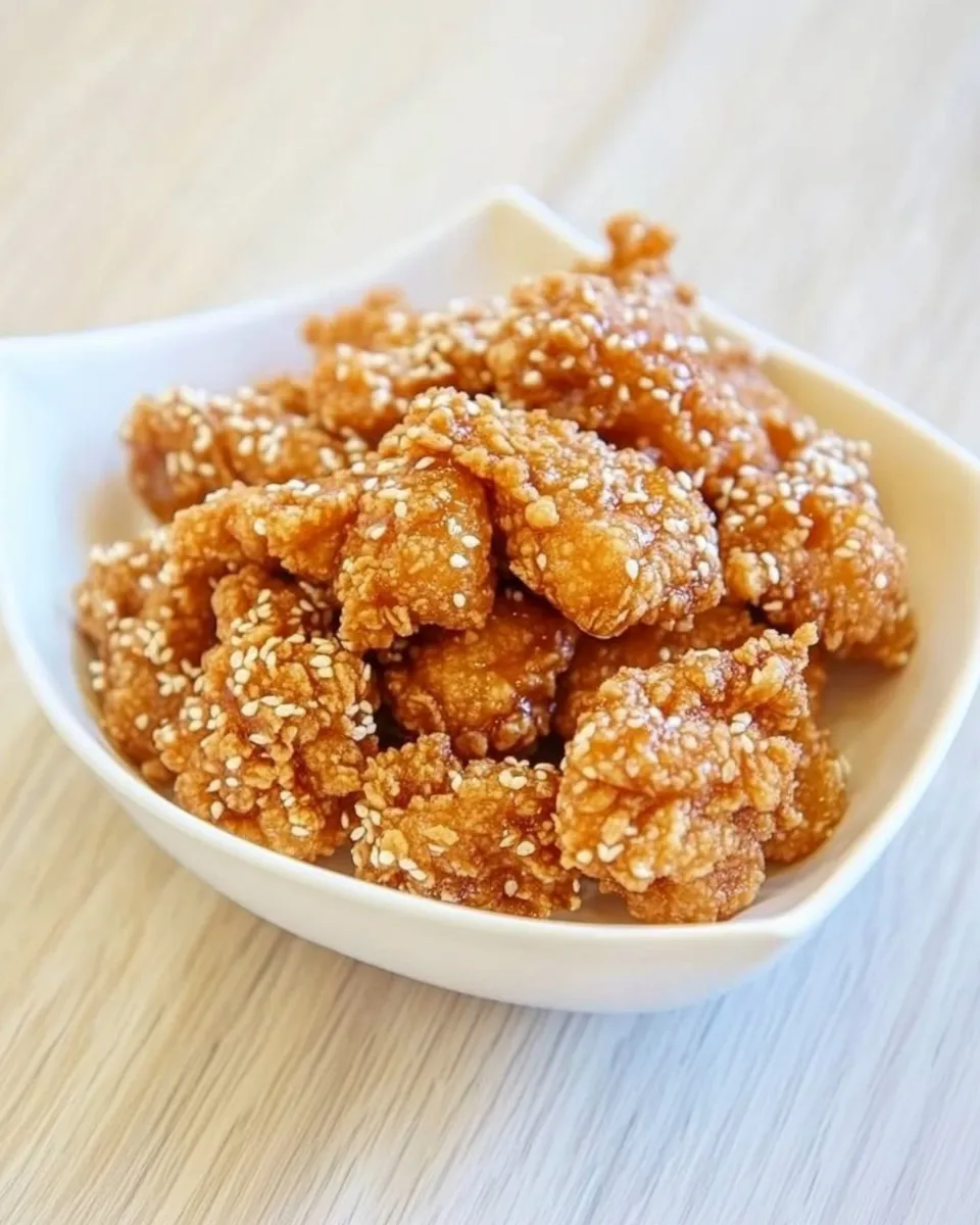Homemade Crispy Honey Chicken recipe photo