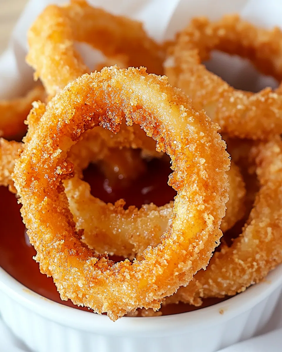 Classic Crispy Onion Rings Recipe image