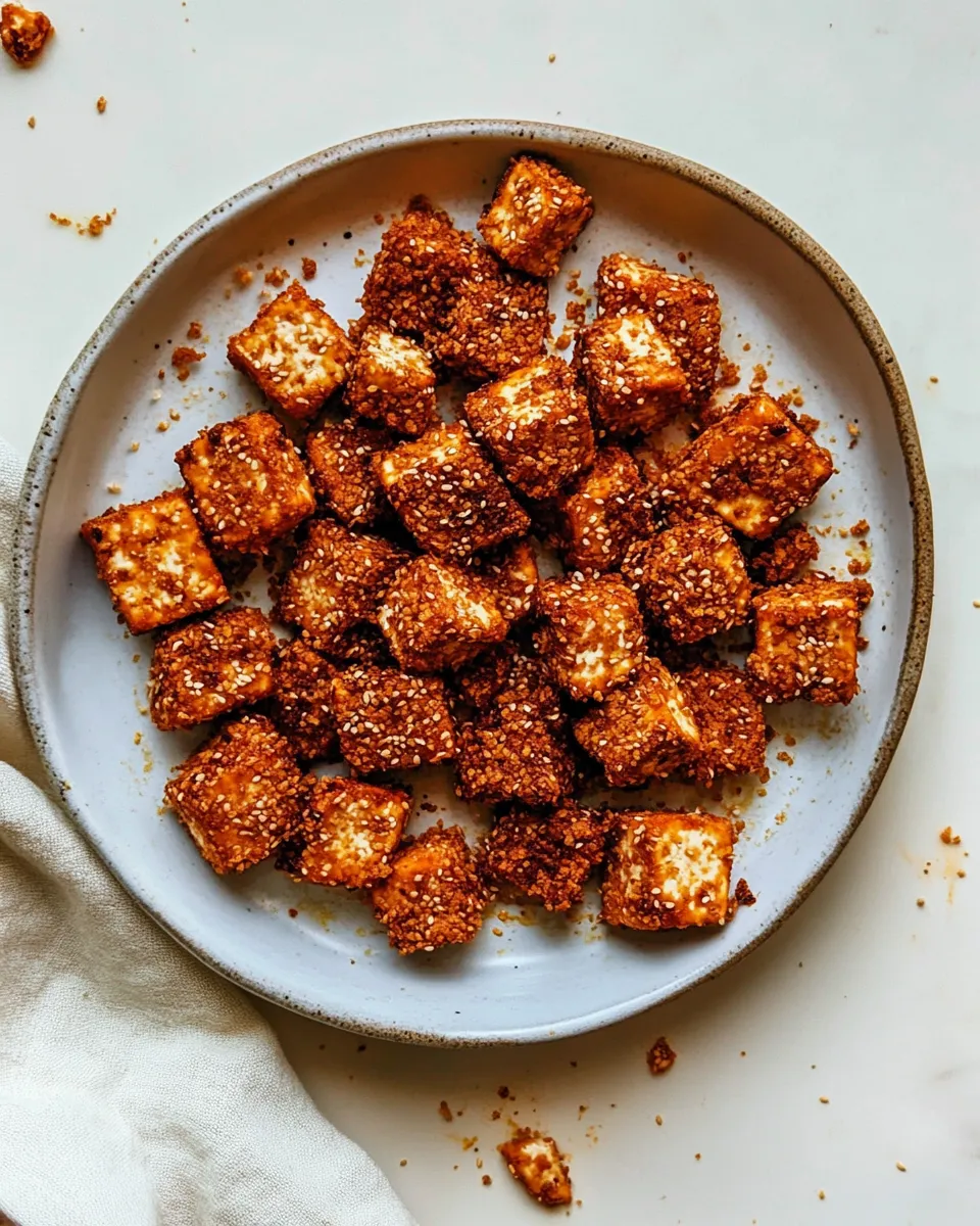 Easy Crispy Tofu in the Air Fryer image